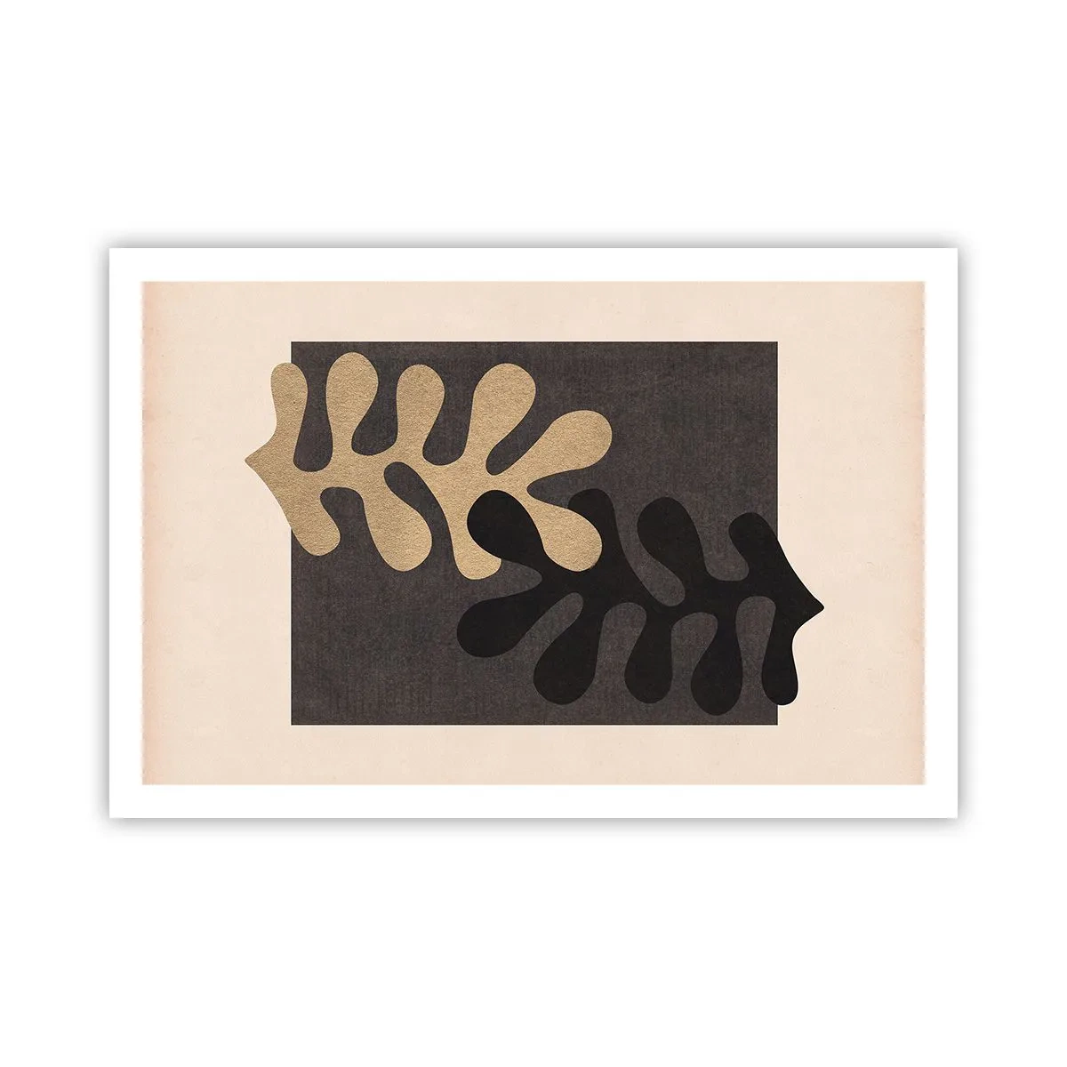 Poster - Abwesenheit und Ergänzung - 91x61 cm