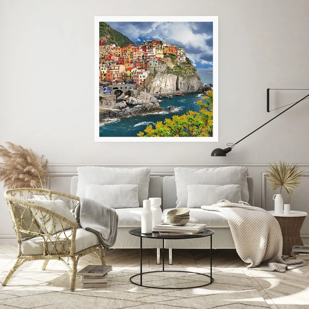 Poster - Eine Gruppe umarmt die Felsen - 60x60 cm