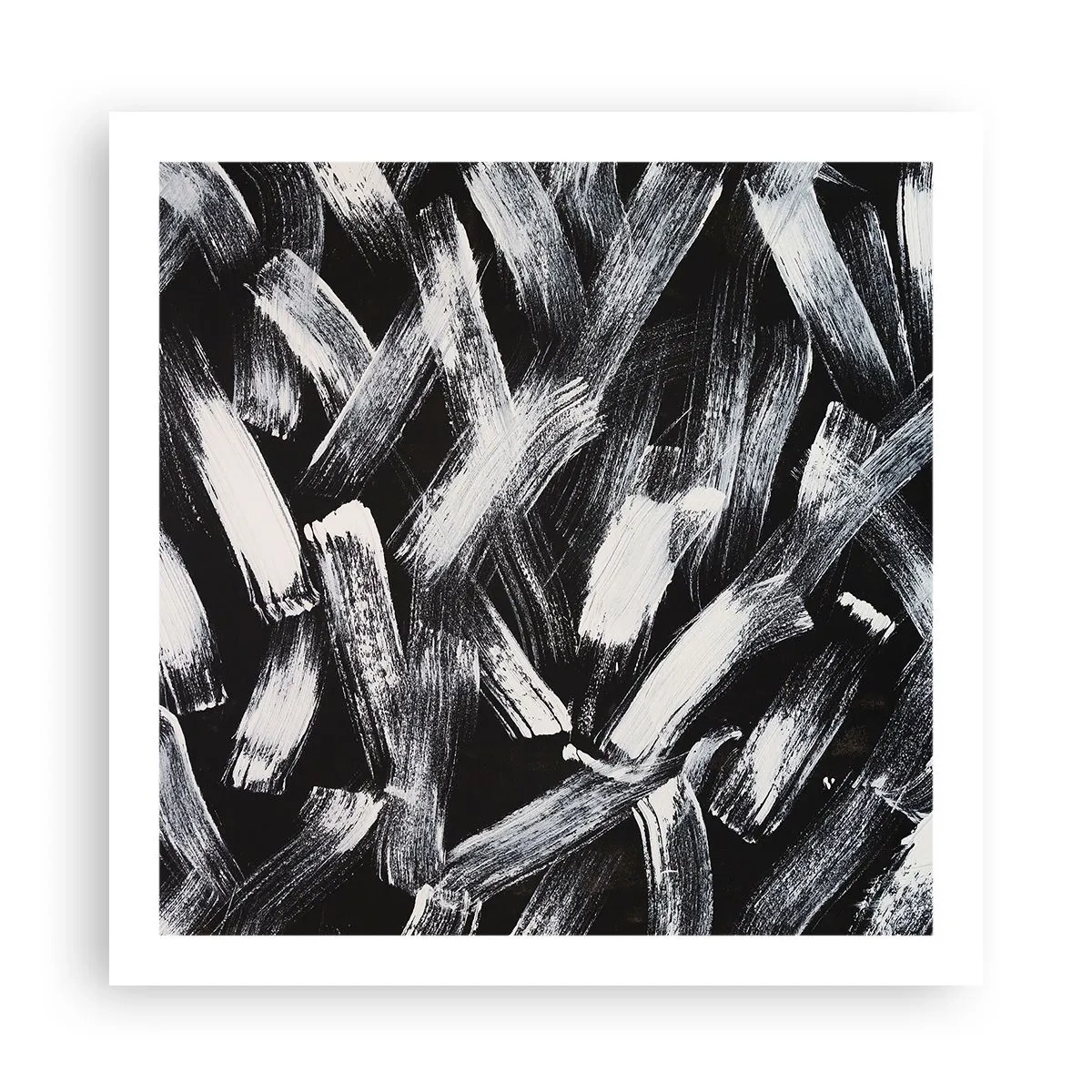 Poster - Abstraktion im industriellen Geist - 60x60 cm