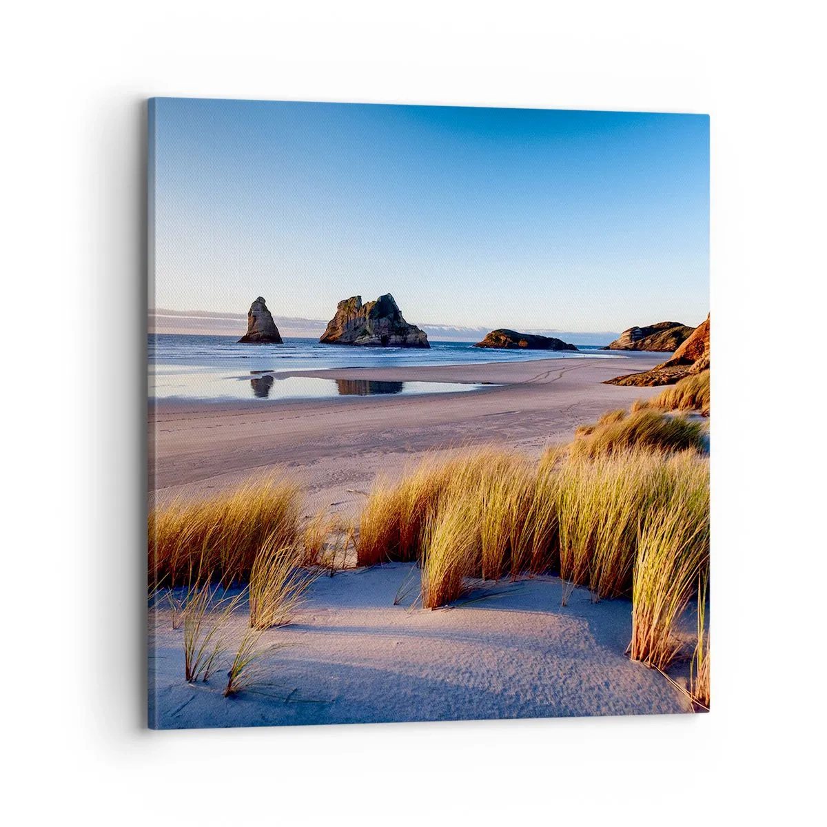 Bild auf Leinwand - Leinwandbild - Für Friedenssuchende - 70x70 cm