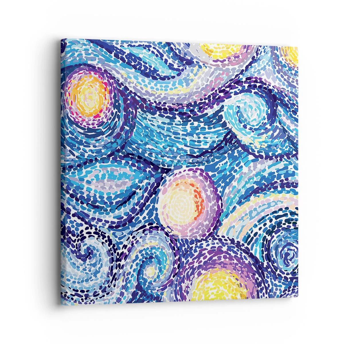 Bild auf Leinwand - Leinwandbild - Aus einem Gemälde von van Gogh - 30x30 cm