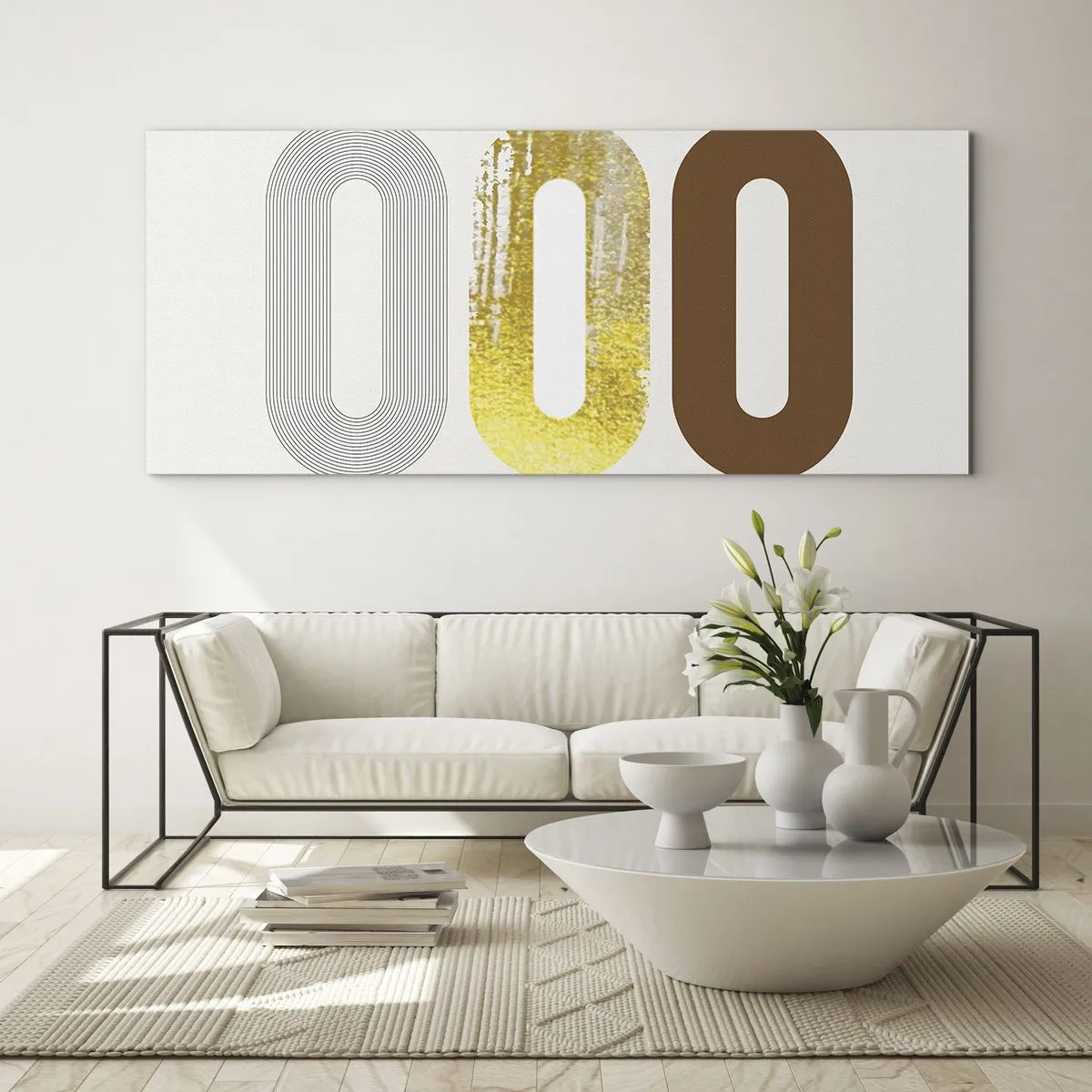 Glasbild - Bild auf glas - Oooh! - 100x40 cm