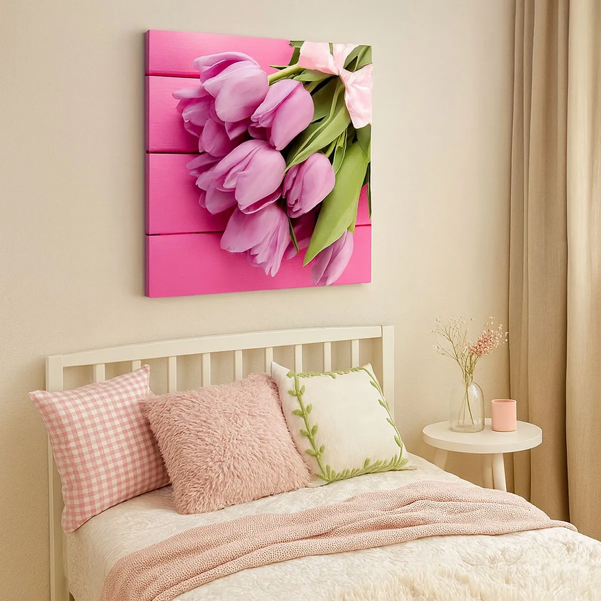 Bild auf Leinwand - Leinwandbild - Nur für dich - 30x30 cm