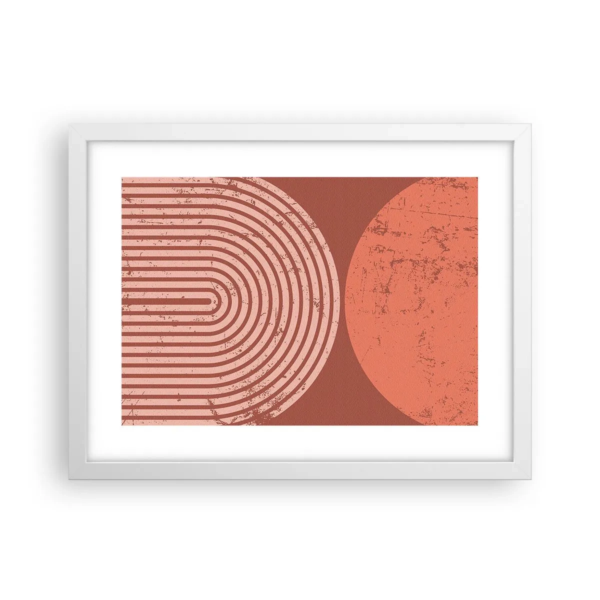 Poster in einem weißen Rahmen - Enge Beziehung - 40x30 cm