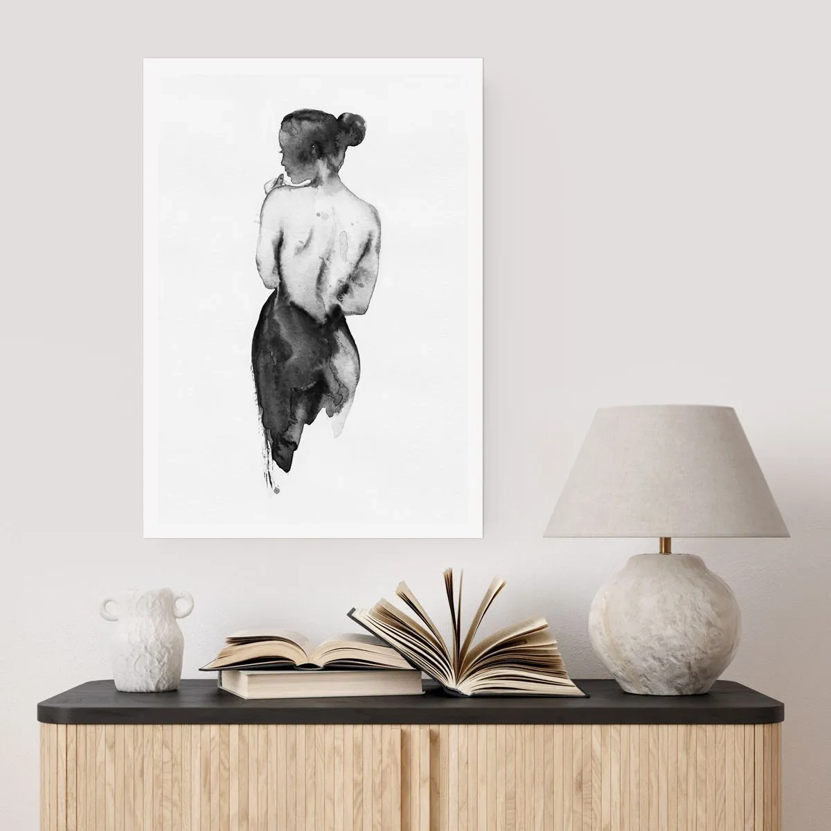 Poster - Bei ihr verschwindet die Welt - 30x40 cm