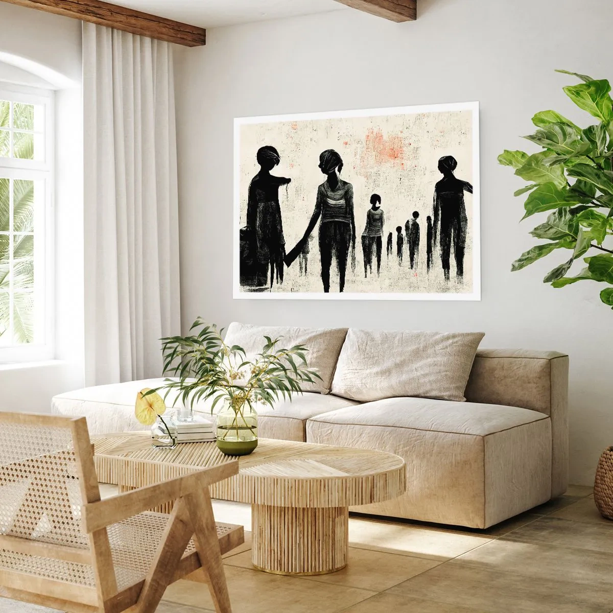 Poster - Gegen die Einsamkeit - 40x30 cm