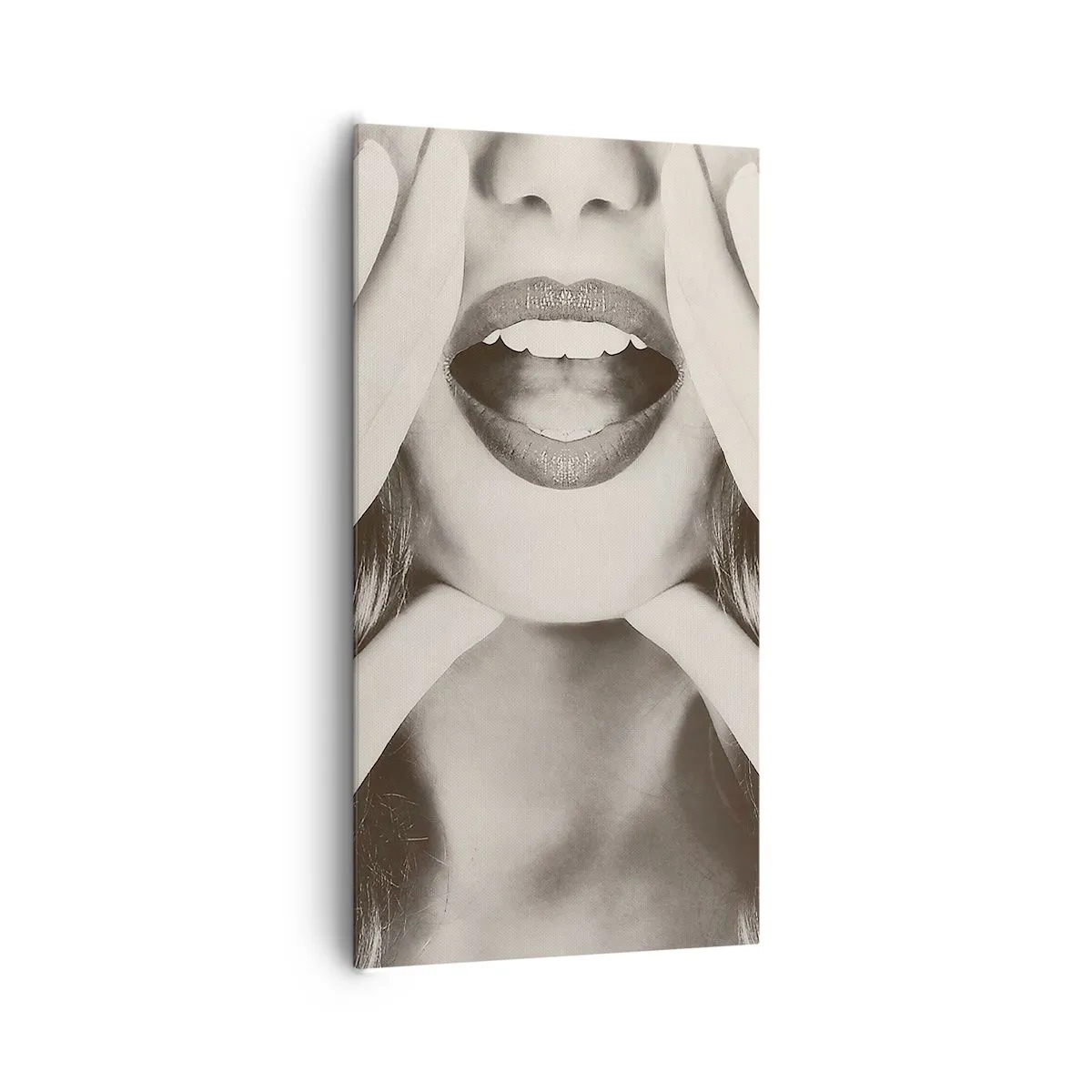 Bild auf Leinwand - Leinwandbild - Ich komme schon! - 65x120 cm