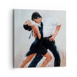 Bild auf Leinwand - Leinwandbild - Tango meiner Träume und Träume - 70x70 cm