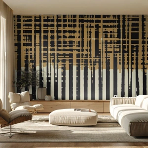 Fototapete Standard Eco - Architektonische Abstraktion - Abstraktion, Stück, Linien - 350x256 cm