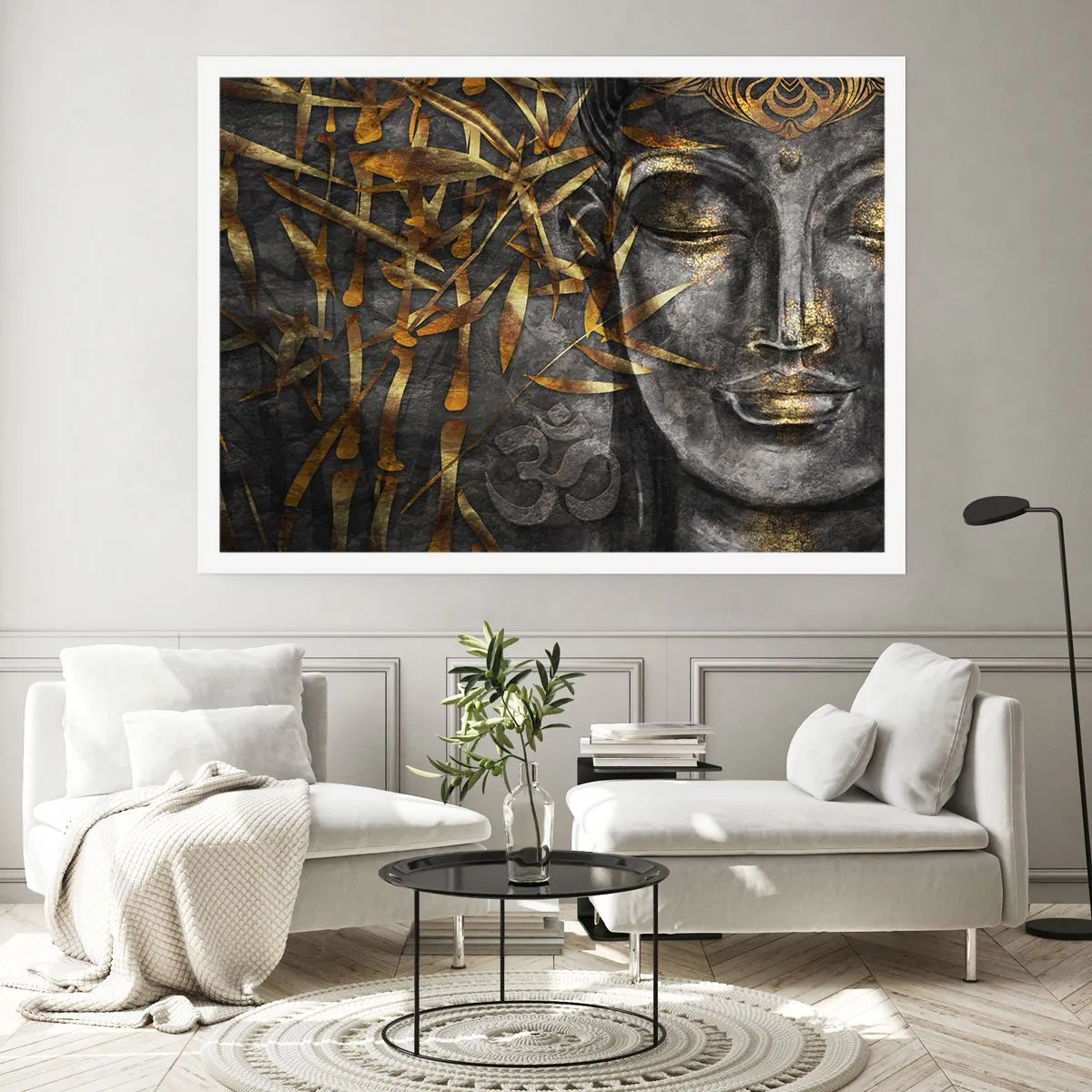 Poster - Fühle den Frieden - 40x30 cm