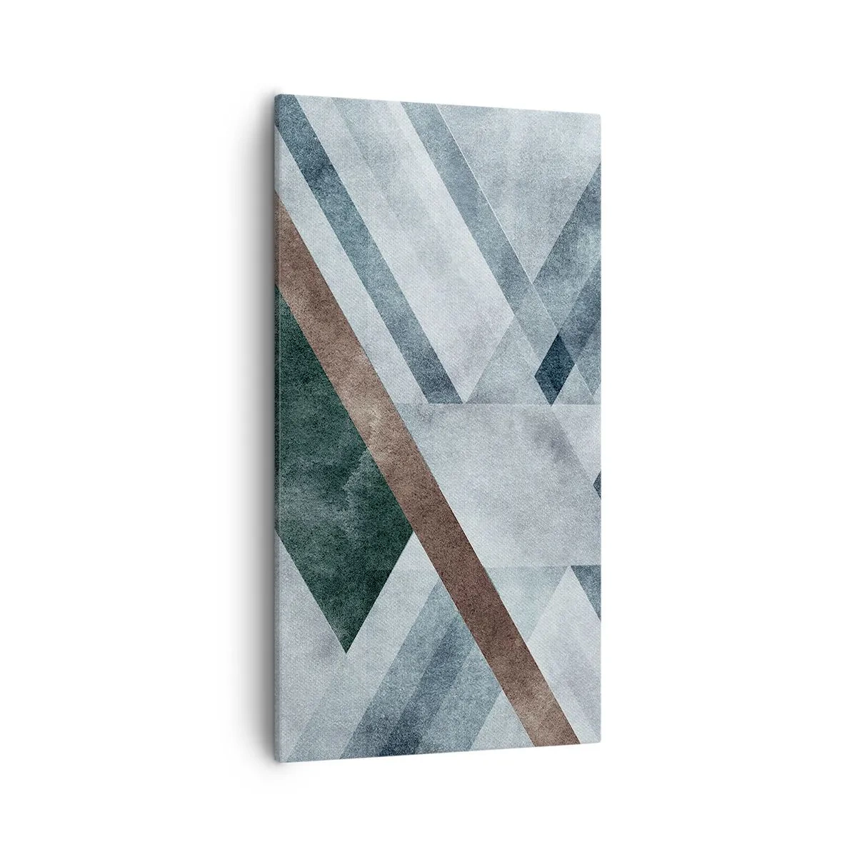 Bild auf Leinwand - Leinwandbild - Anspruchsvolle Eleganz der Geometrie - 55x100 cm