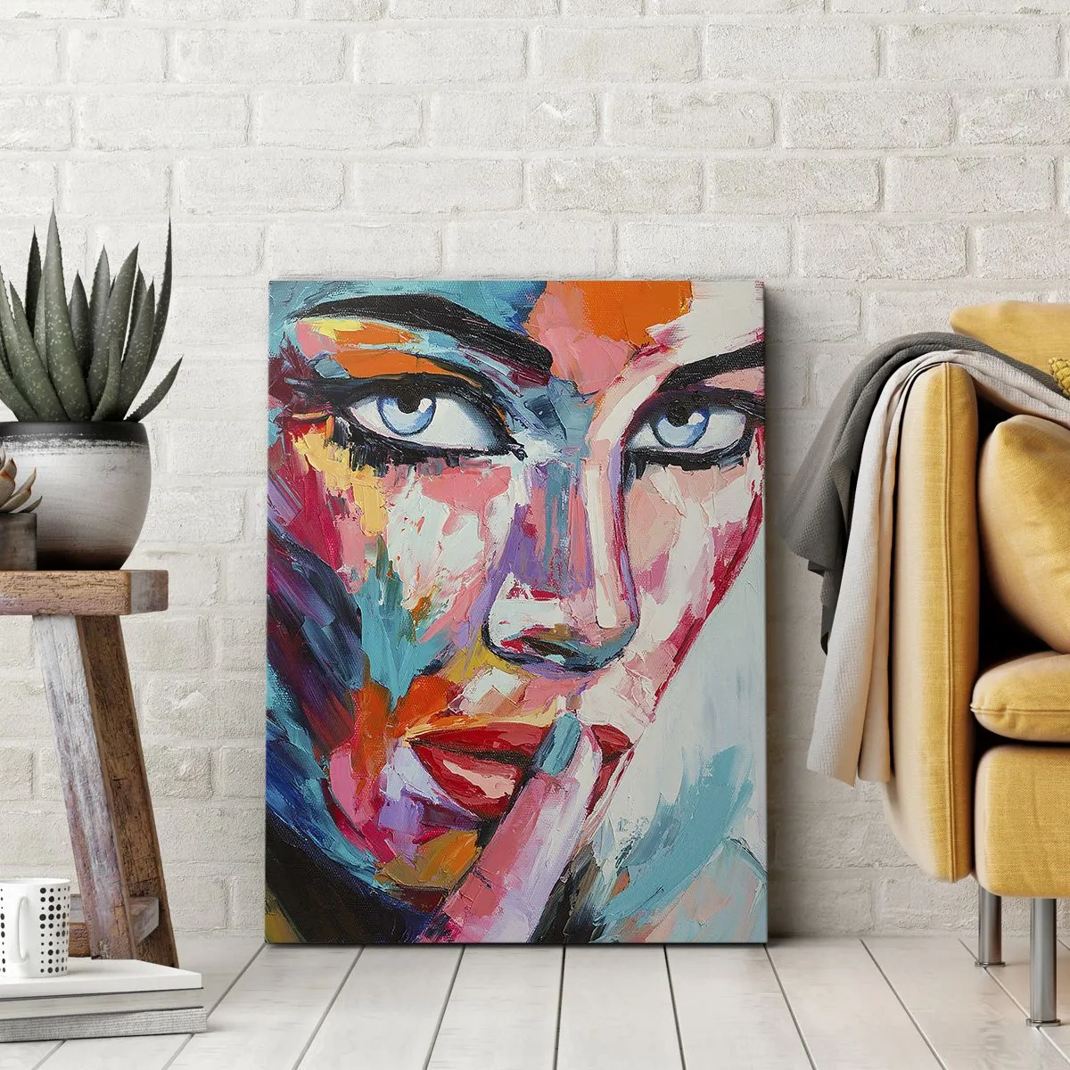 Bild auf Leinwand - Leinwandbild - Unser erstes Geheimnis - 65x120 cm