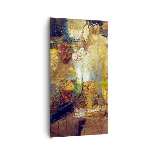 Bild auf Leinwand - Leinwandbild - Kalt, wärmer, heiß - 65x120 cm