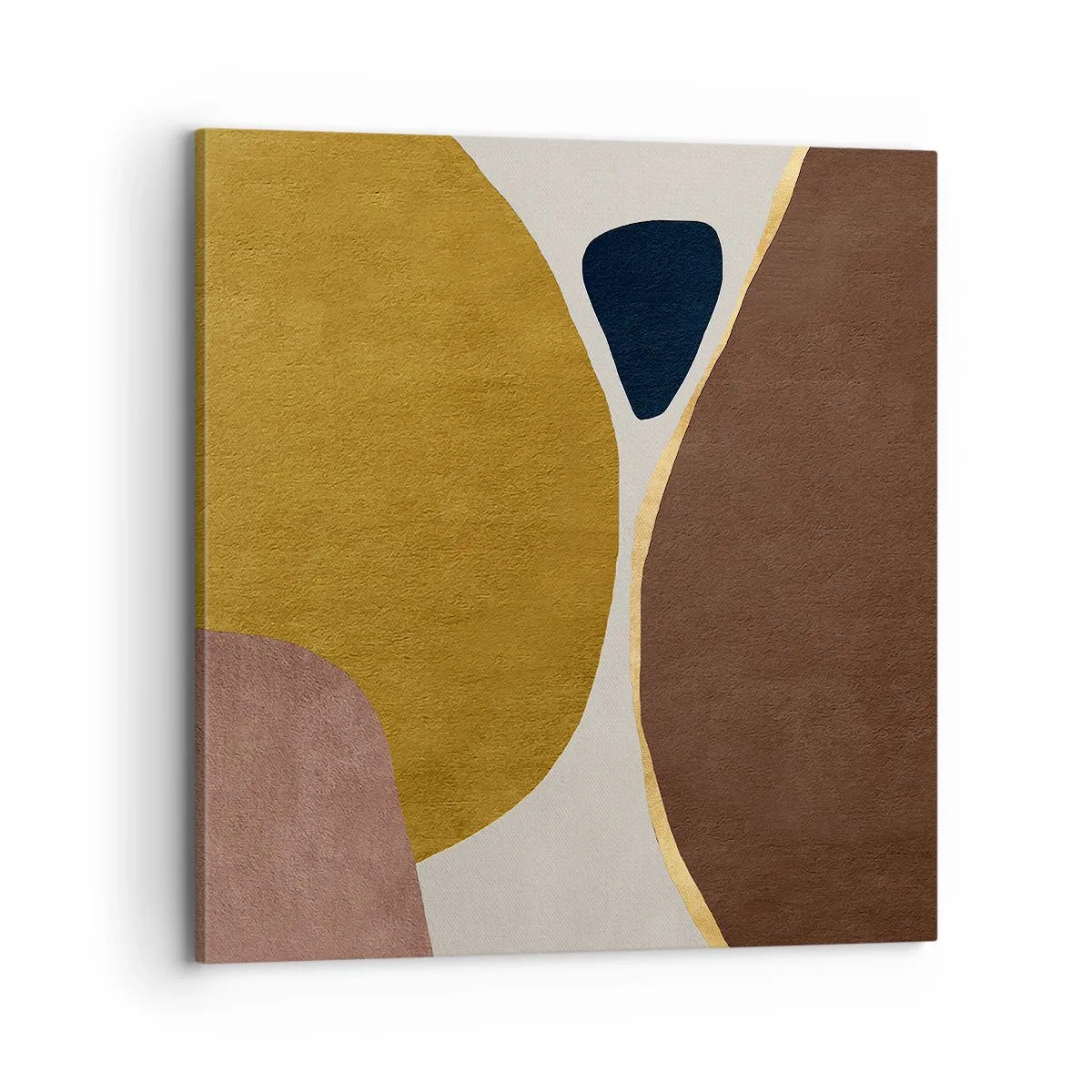 Bild auf Leinwand - Leinwandbild - Abstraktion – ein Ort im Raum - 70x70 cm