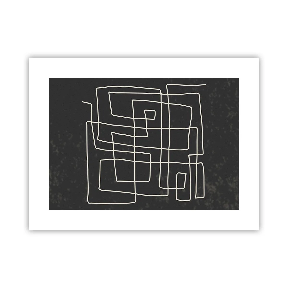 Poster - Nicht so einfach - 40x30 cm