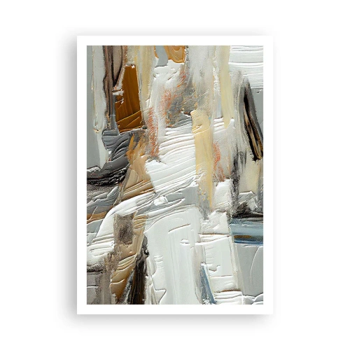 Poster - Bunte Schichten - 70x100 cm