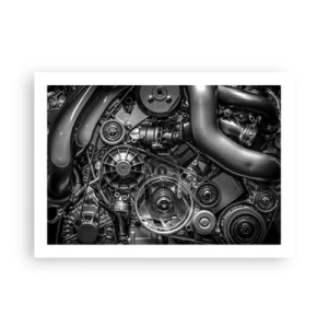 Poster - Die Poesie der Mechanik - 70x50 cm