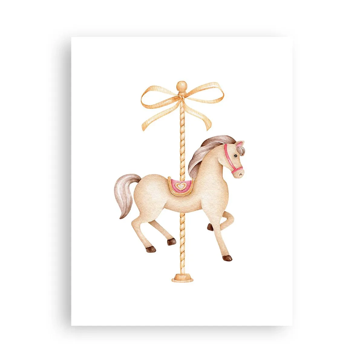 Poster - Anmutiger Trab - 30x40 cm