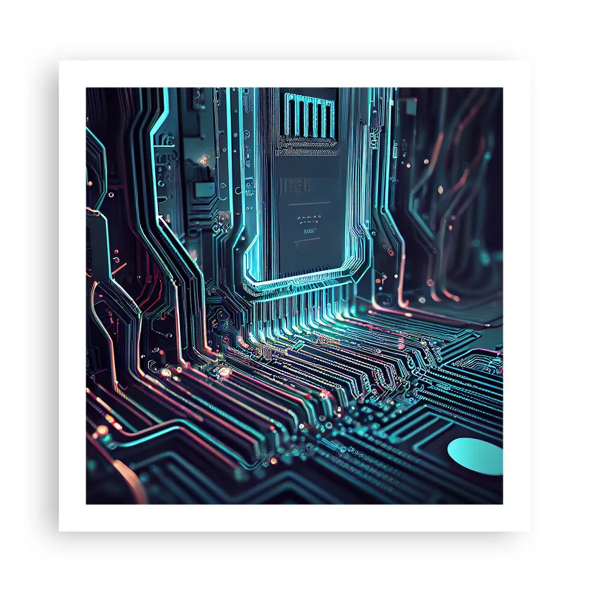 Poster - Ich denke nur… - 60x60 cm