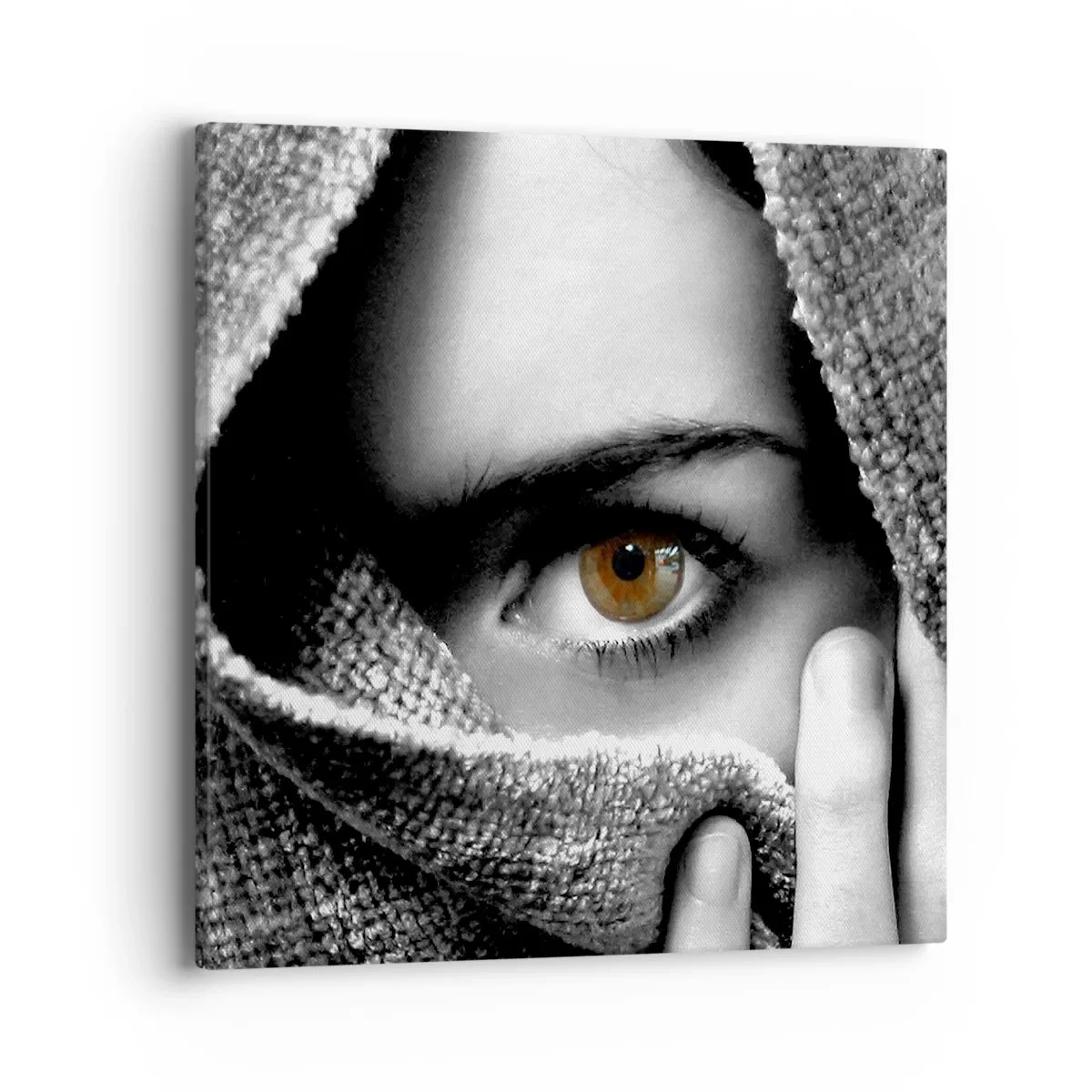 Bild auf Leinwand - Leinwandbild - Erfahre das Geheimnis - 40x40 cm