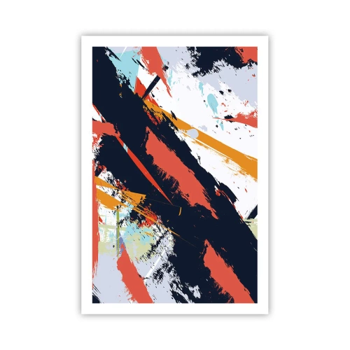 Poster - Dynamische Komposition - 61x91 cm