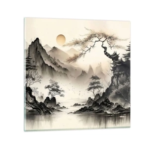 Glasbild - Bild auf glas - Einzigartiger Charme des Orients - 50x50 cm