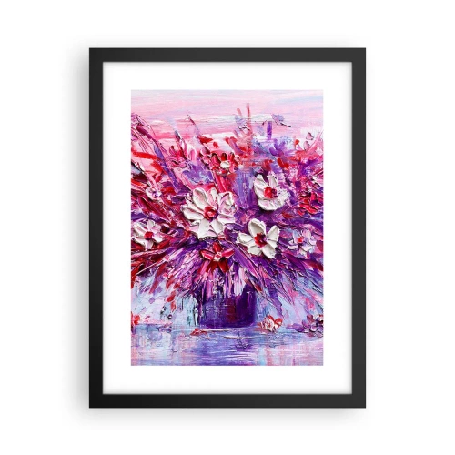 Poster in einem schwarzem Rahmen - Unschuld und Leidenschaft - 30x40 cm