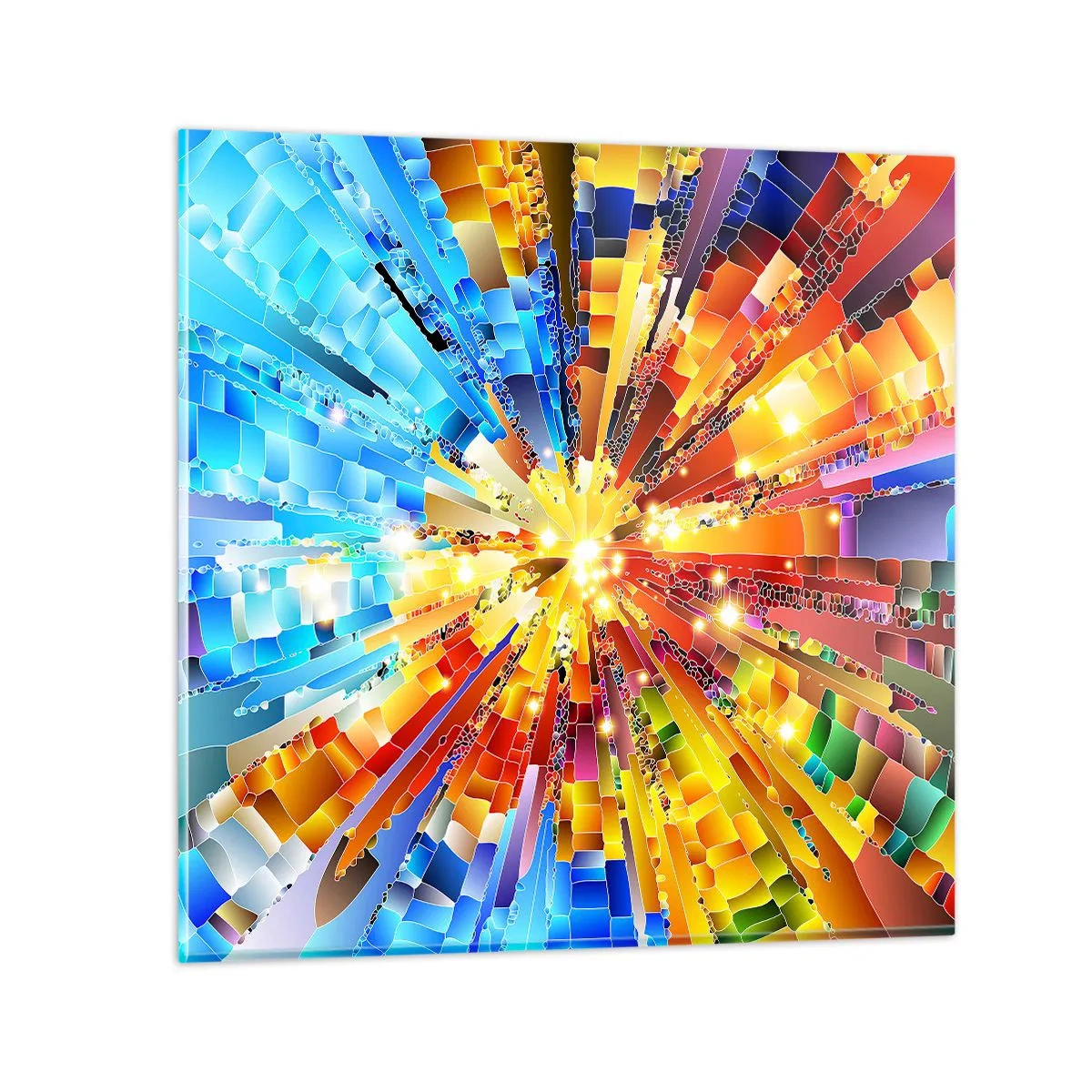 Glasbild - Bild auf glas - In Medienauflösung - 60x60 cm