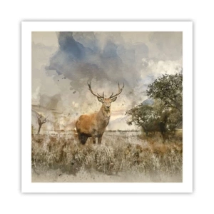 Poster - Würde – Stärke – Würde - 60x60 cm