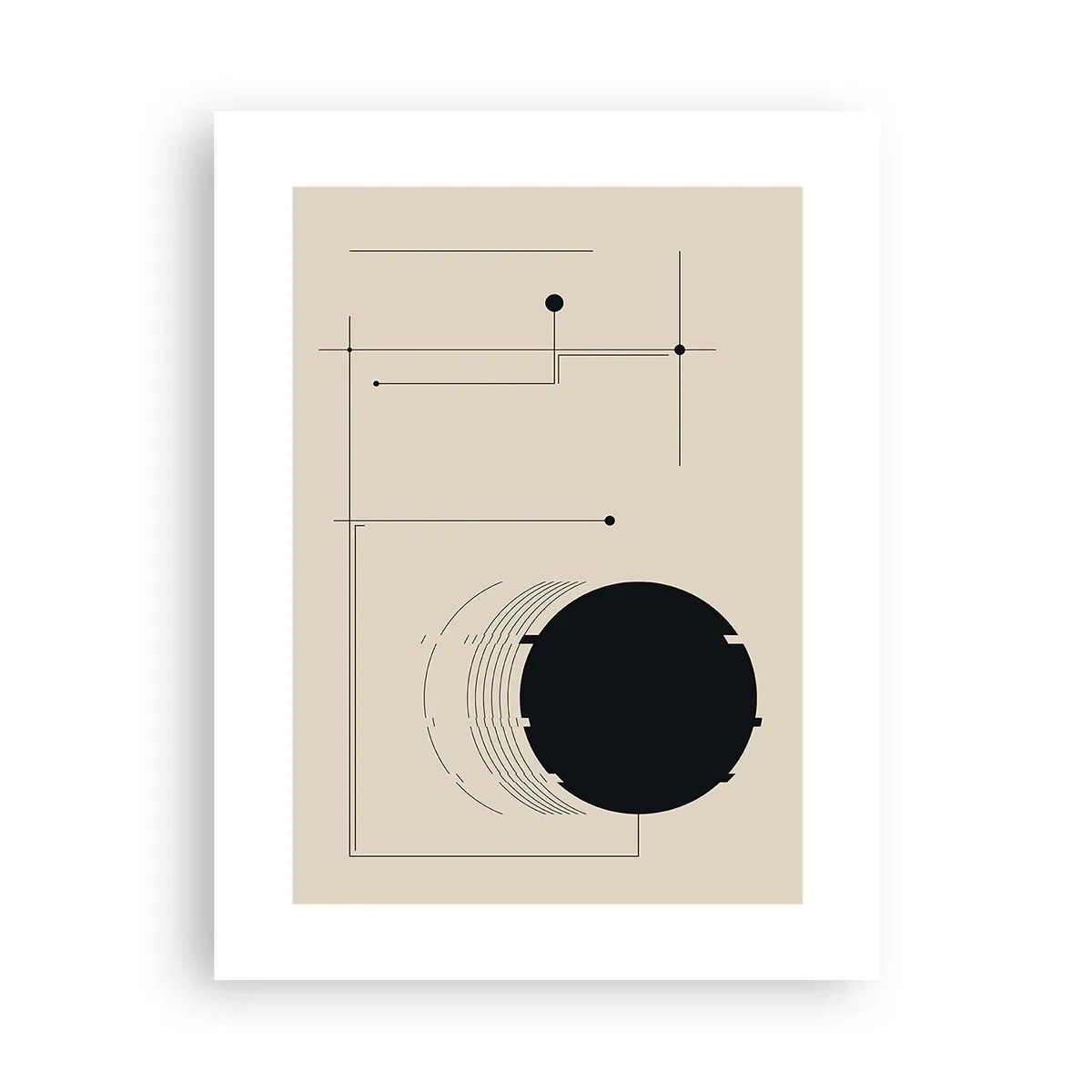 Poster - Flexible und dynamische Komposition - 30x40 cm