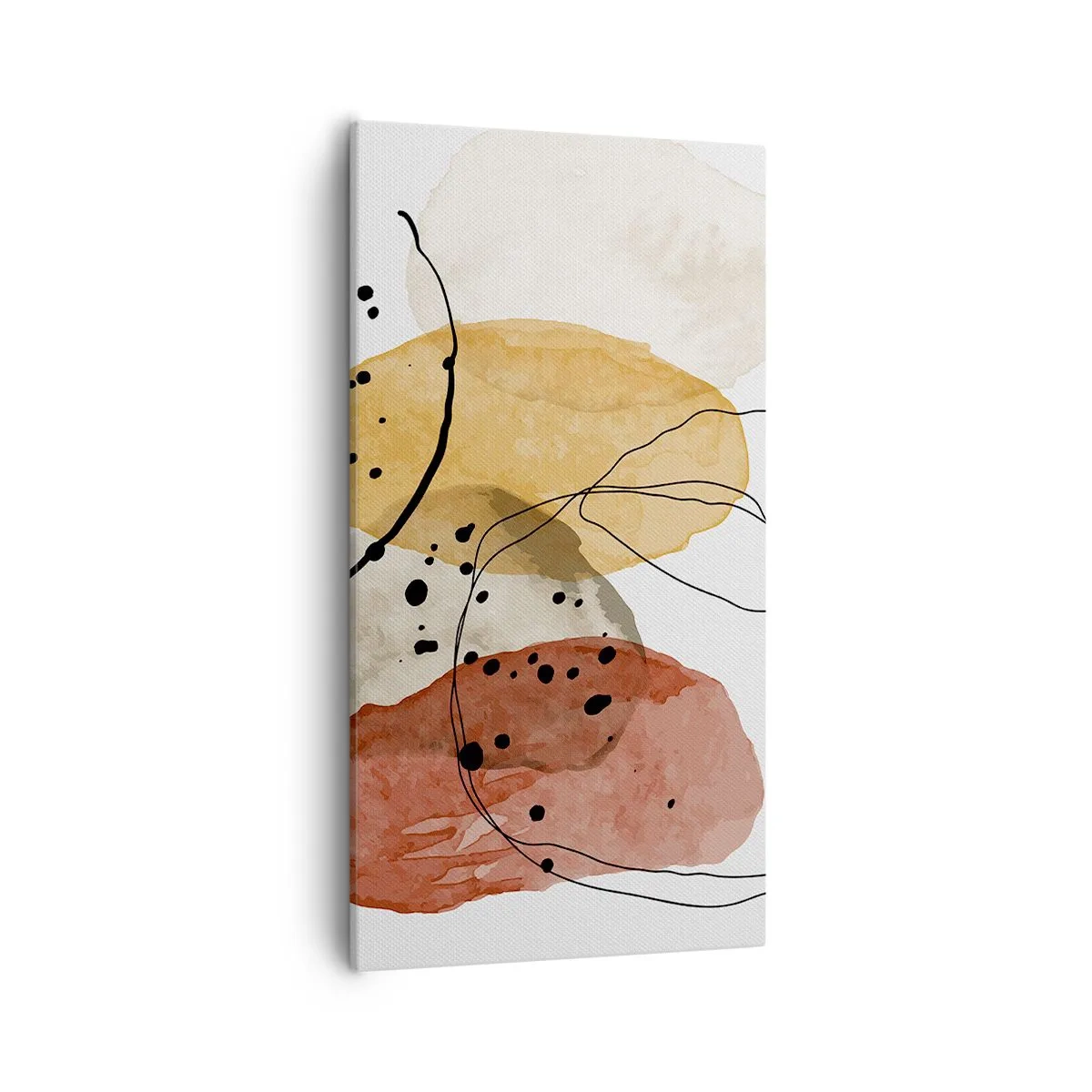 Bild auf Leinwand - Leinwandbild - Wie leichte, transparente Luft - 55x100 cm