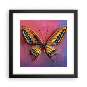 Poster in einem schwarzem Rahmen - Ein Juwel der Natur - 30x30 cm