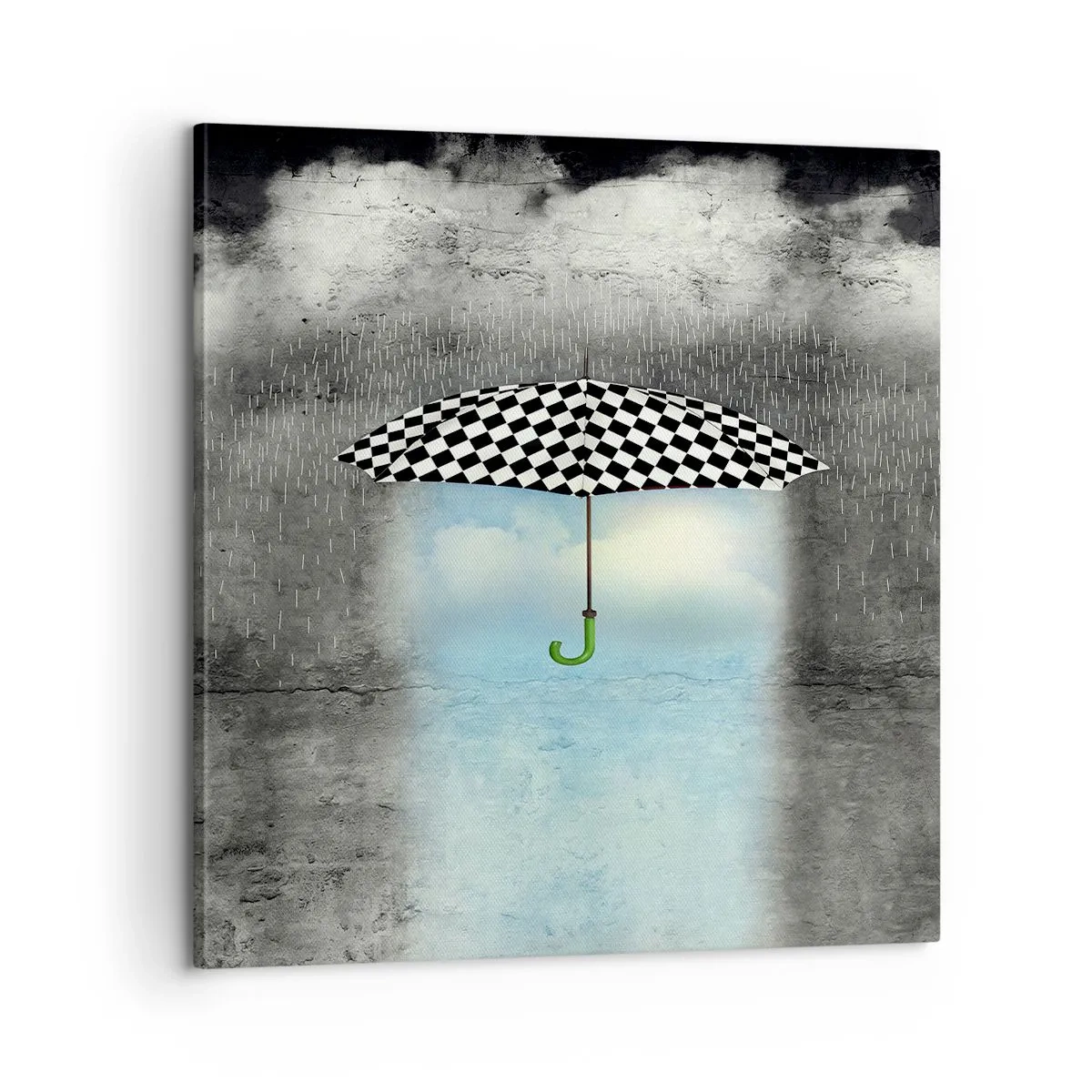 Bild auf Leinwand - Leinwandbild - Aber möglich - 60x60 cm