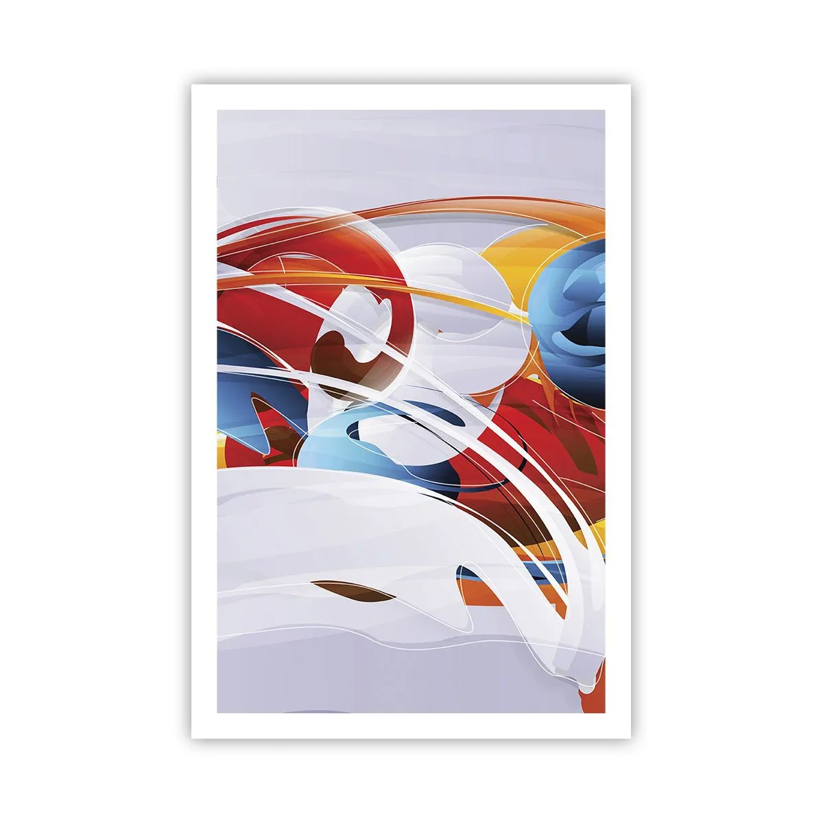 Poster - Der Tanz der Elemente - 61x91 cm