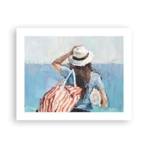 Poster - Willkommen in den Sommerferien - 50x40 cm