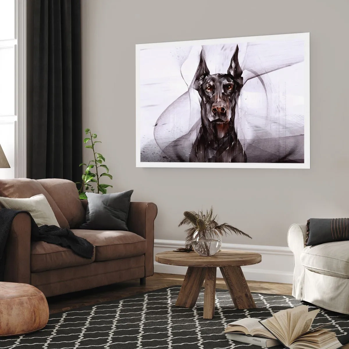 Poster - Edelgeboren - 40x30 cm