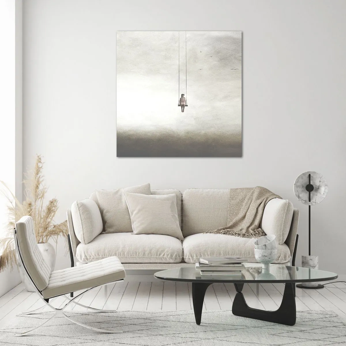 Glasbild - Bild auf glas - Ein Kind in uns - 30x30 cm