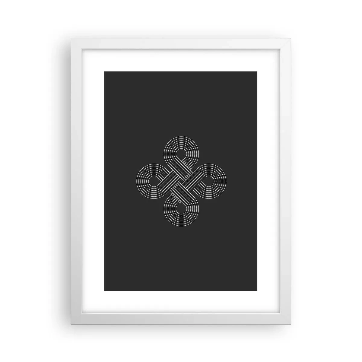 Poster in einem weißen Rahmen - Im keltischen Geist - 30x40 cm