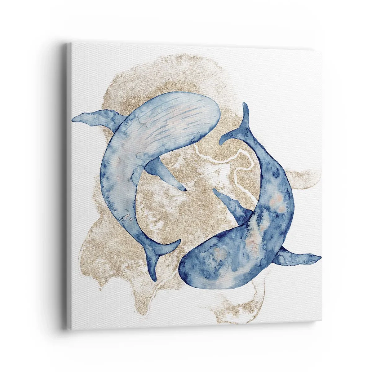 Bild auf Leinwand - Leinwandbild - Freundschaft oder Liebe? - 40x40 cm