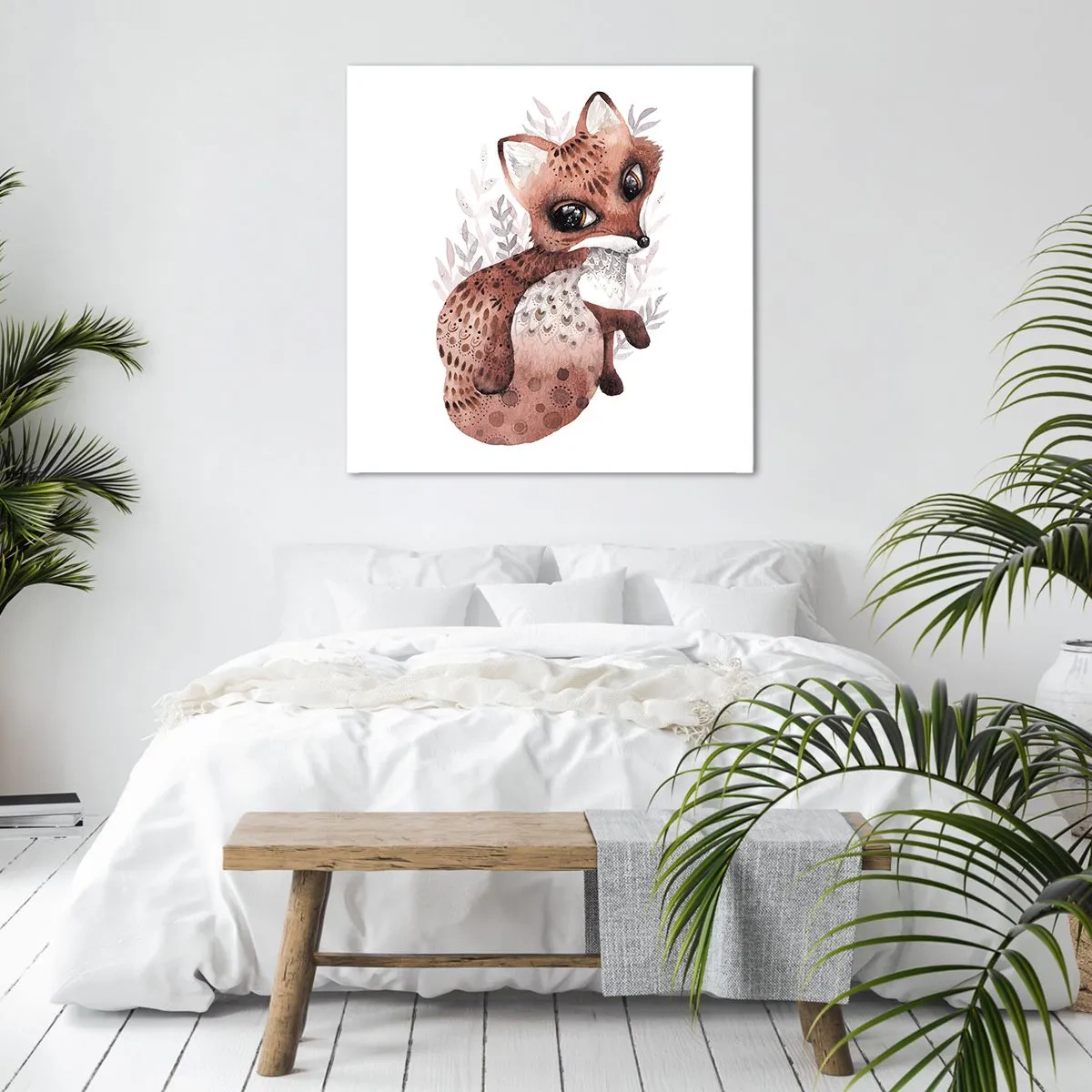 Bild auf Leinwand - Leinwandbild - Einfach lieben - 30x30 cm