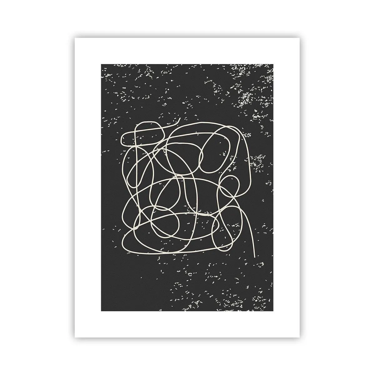 Poster - Wandernde, umherschweifende Gedanken - 30x40 cm