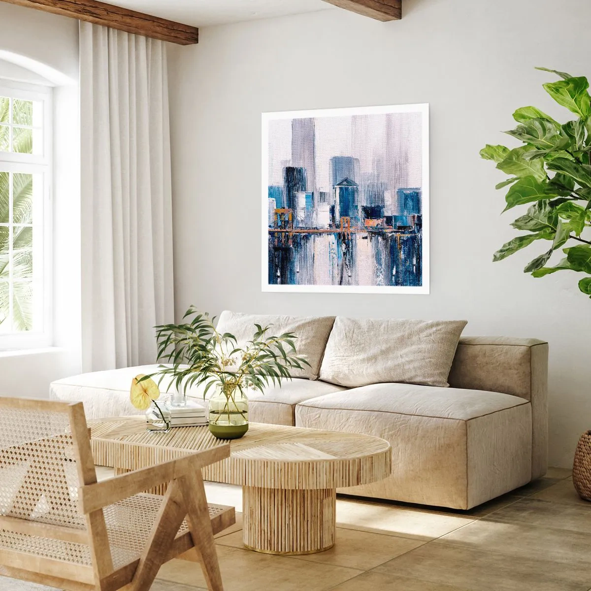 Poster - New Yorker Eindruck - 40x40 cm