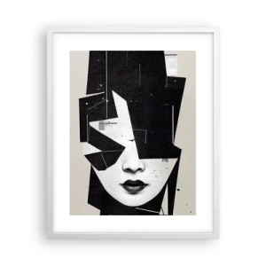 Poster in einem weißen Rahmen - Tief verborgen - 40x50 cm