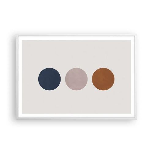 Poster in einem weißen Rahmen - Ein Symbol für Exzellenz - 100x70 cm