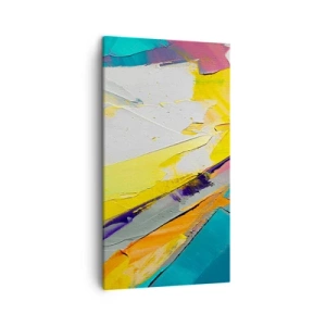 Bild auf Leinwand - Leinwandbild - Die Anatomie des Lichts - 45x80 cm