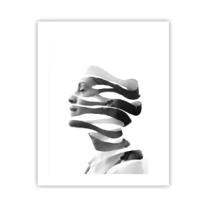 Poster - Surreales Porträt - 40x50 cm
