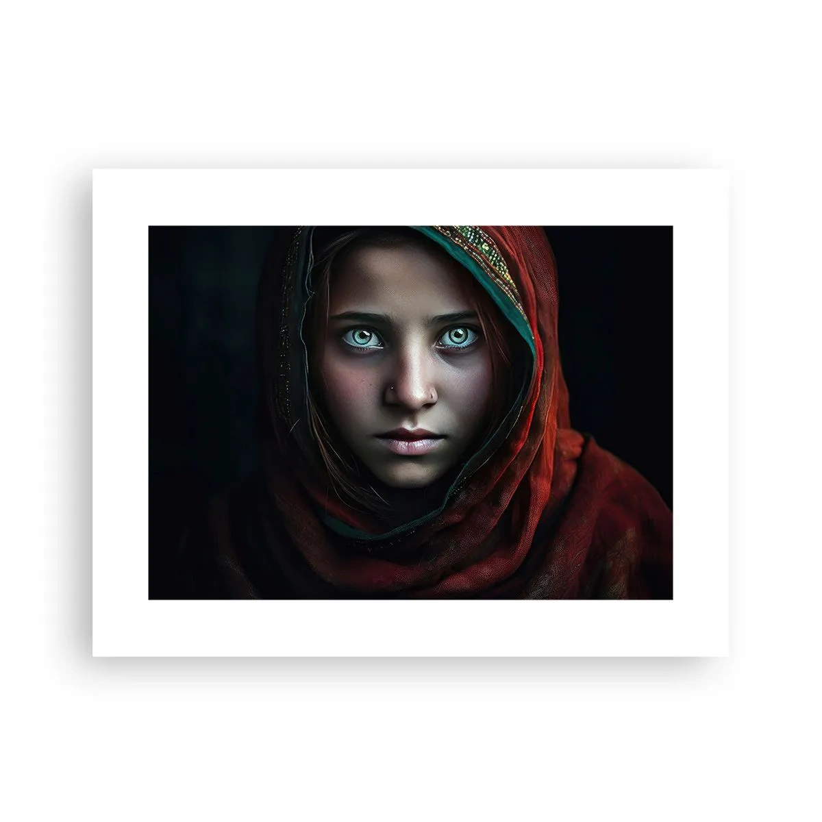 Poster - Prinzessin aus dem Osten - 40x30 cm