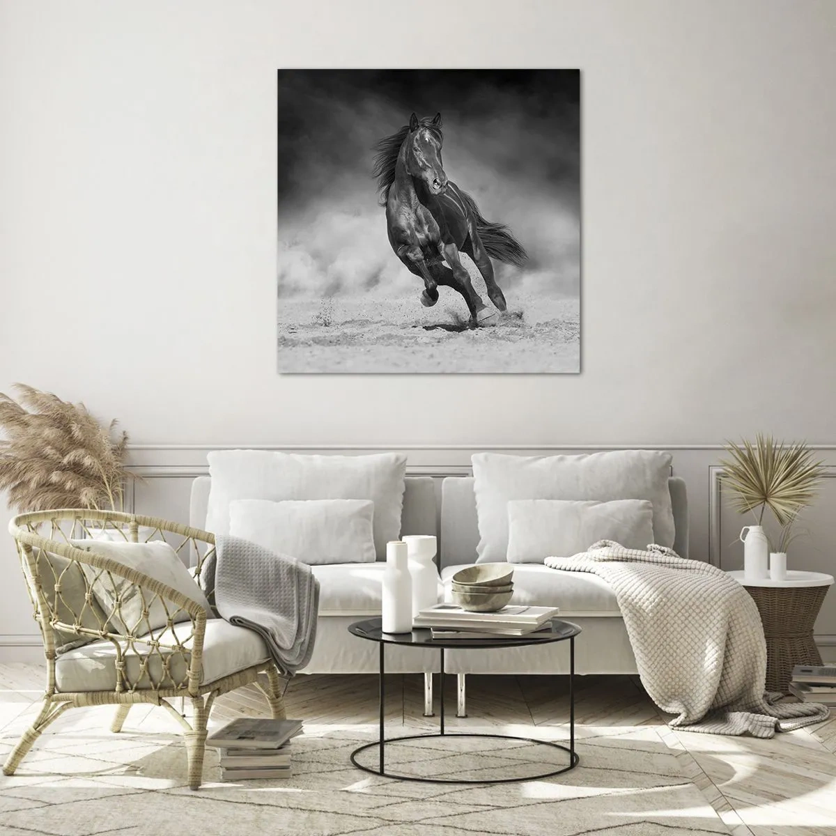 Glasbild - Bild auf glas - Würdig des Emirs selbst - 50x50 cm