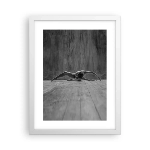 Poster in einem weißen Rahmen - Symmetrie gefunden - 30x40 cm