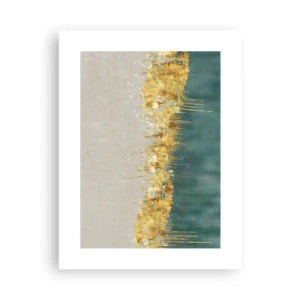 Poster - Goldener Rand - 30x40 cm